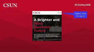 Announcement for our new website and CSUN portal