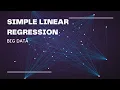 SIMPLE LINEAR REGRESSION BIG DATA