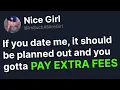 Nice Girls come with MORE FEES than Ticketmaster