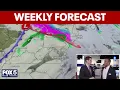 NYC weather forecast Several chances for rain this week