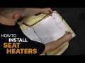 How to Install Carbon Fiber Seat Heaters In Your Vehicle - LeatherSeats com