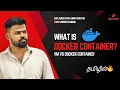 What is Docker Container in Tamil VM vs Docker Explained Simply Simply Byte