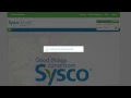 Sysco Marketplace login flow