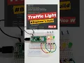 Lagu Raspberry Pi Pico Project: DIY Traffic Light#electronics #engineering #micropython #microcontroller