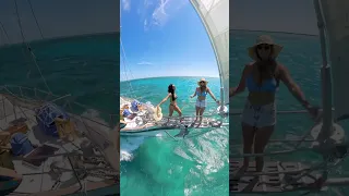 Sailing in perfect conditions!  #sailing #bahamas #perfect