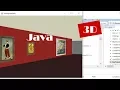 Java 3D How to Create an Art Museum in Blender and Import it with Source Code