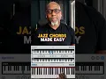 Download Lagu How To Play EASY Jazz Chords? | Chord Progressions For Beginners #easypianobeginners #jazzmusic