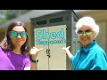 How to Assembling Suncast Modern Shed from Costco
