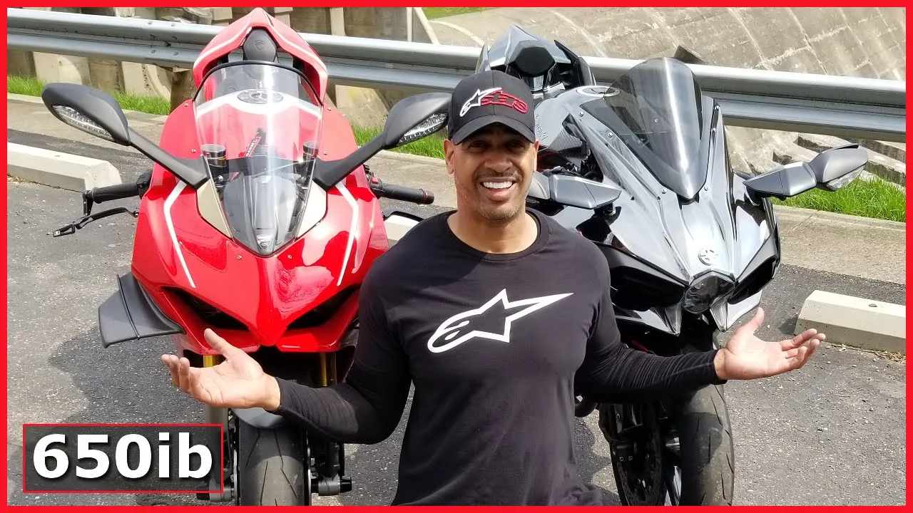 Ducati Panigale V4R vs Kawasaki Ninja H2 | The Best Bike WON!!!