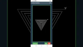 Draw a Spiral Triangle Pattern Program using Turtle module in Python