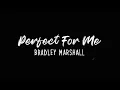 Download Lagu PERFECT FOR ME - BRADLEY MARSHALL (LYRIC VIDEO)