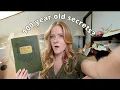 Reading a 100 Year Old Diary