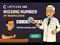 HOW - LeetCode 268 Missing Number easy