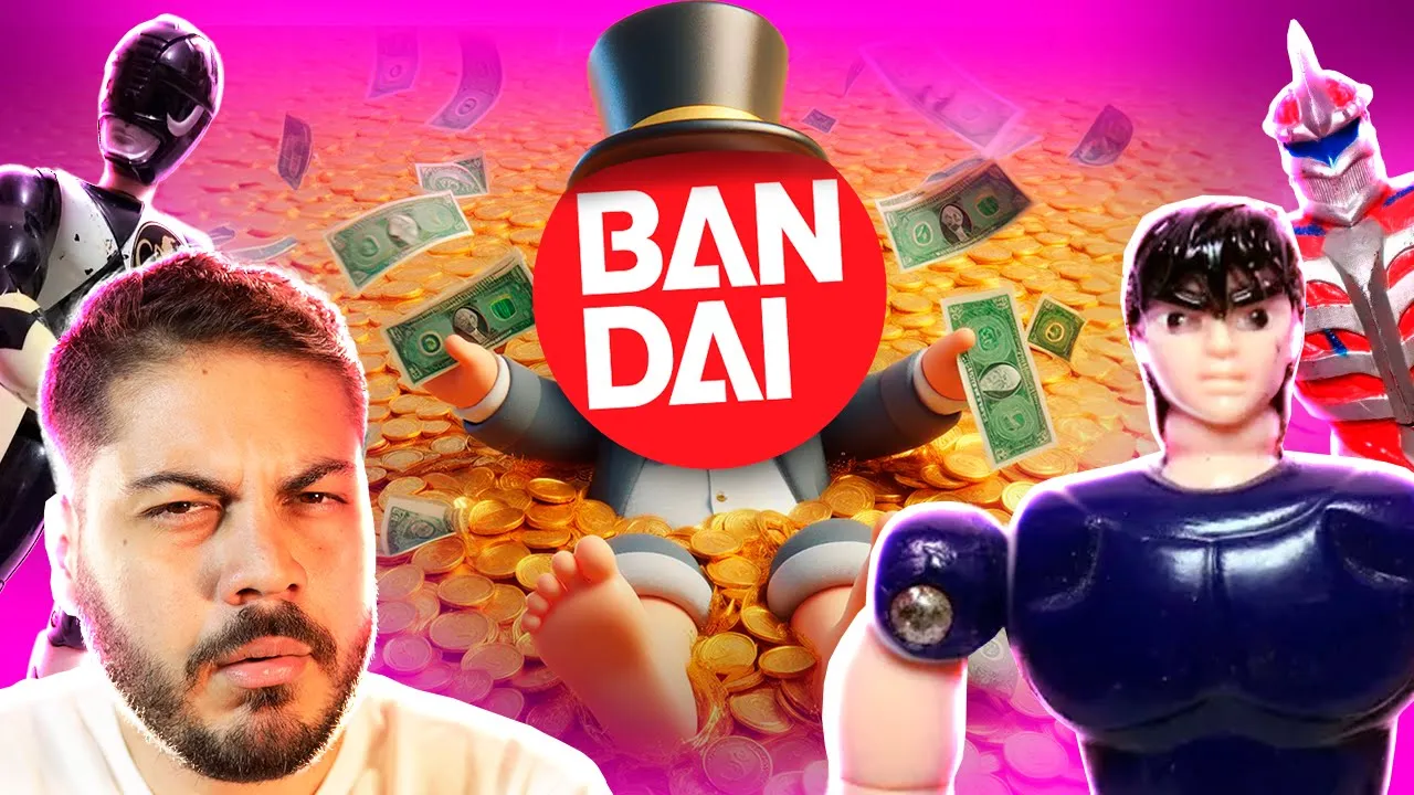 Bandai: A empresa que pega seu dinheiro sem você saber!