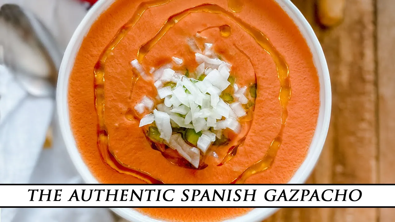 Authentic Spanish Gazpacho Recipe Gazpacho Andaluz