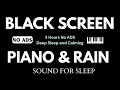 Lagu Soothing Rain \u0026 Melodic Piano – Black Screen Sleep Music for Deep Rest and Mental Relaxation