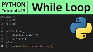 Python Tutorial - While Loop in Python Programming