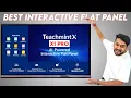 Teachmint X Interactive Flat Panel Digital Smart Board for Teaching First ever AI-Powered IFP