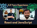 Frontend Developer Interview 3 5 Years Experience React and JavaScript