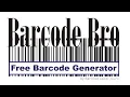 Free Barcode Generator Online UPC EAN ISBN SSCC Pharmacode Leitcode GS1 Code39 QR Code Etc