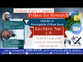 Lecture 2 6 Nested Loop and Control Statements Theory Python for Research Module 02