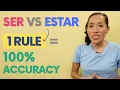 Ser vs Estar Rules Examples My Method for 100 Accuracy