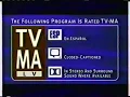 HBO The Following Program Is Rated TV MA