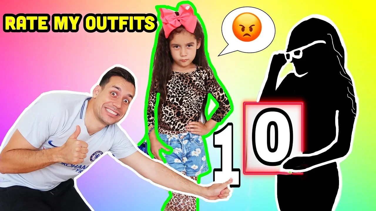 RATE MY OUTFITS 1-10 - DAD PICKED THEM OUT *Bad Idea*  | Jancy Family