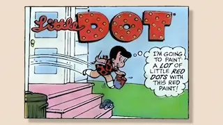 A Harvey Comics 1 Page Story Little Dot