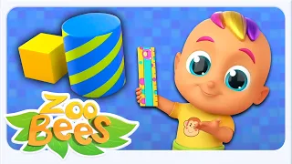 Zoobees Chanson des Formes 🔺🟦 | Apprendre les Formes Géométriques | Comptine Éducative