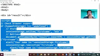 Session Storage Demo