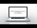 Updating Contact Info