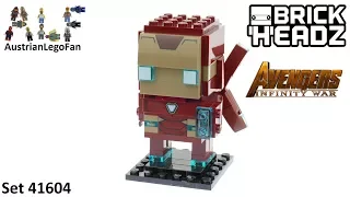 Lego Brickheadz 41604 Iron Man MK50 - Lego Speed Build Review