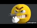 GIF emoji with gun meme
