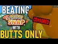 Can you beat New Pokemon Snap with Butt Pictures ONLY