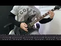 As I Lay Dying - The Darkest Nights (Guitar Cover With TABS)