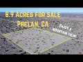 Land for sale Phelan San Bernardino County CA 8 9 Acres
