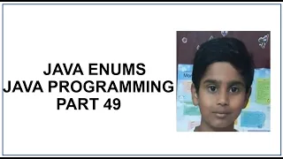 Java Enums enumerations Loop Through an Enum Java Programming Java tutorial Part 49