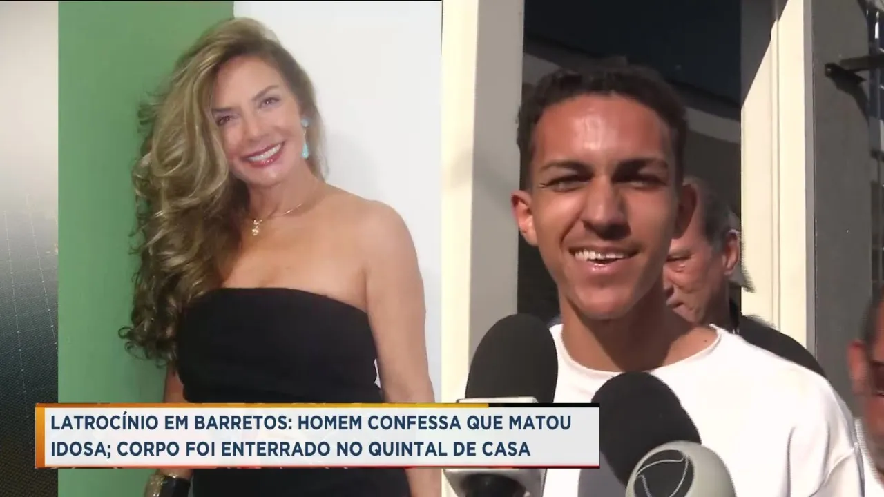'Foi por diversão': jovem que matou idosa dá risada após ser preso em Barretos