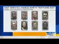 Eight arrested in meth trafficking bust in New Hanover County