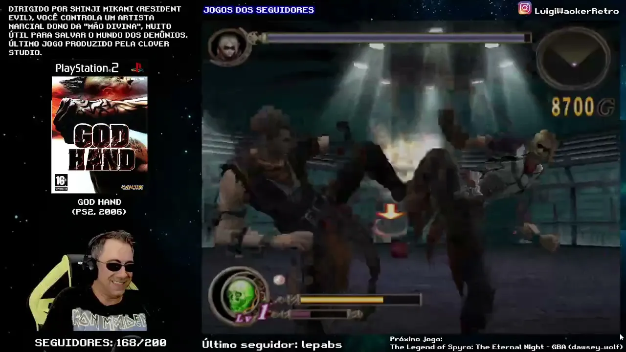 God Hand (PS2) - 6° Dia (Jogos dos Seguidores)