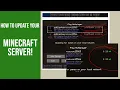How to update your Minecraft server