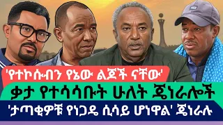 ታጣቂዎቹ የነጋዴ ሲሳይ ሆነዋል ጄነራሉ Awramba Times 