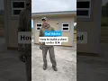 Build a shed vs buy a shed This will help your decision Love Dad