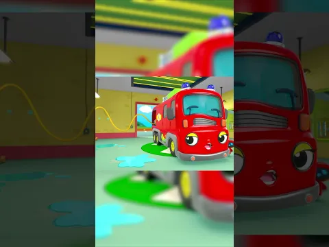Gecko to the Rescue for Fiona Fire Truck! 🧰 #Shorts #Geckosgarage #Trucks