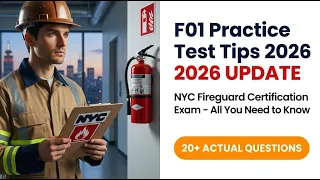 2026 F01 Practice Test Master the NYC Fireguard Certification Exam