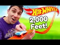Building The WORLD S LONGEST Hot Wheels Track
