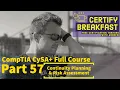 Download Lagu CompTIA CySA+ Full Course Part 57: Continuity Planning \u0026 Risk Assessment