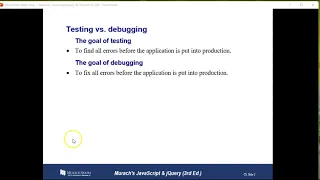 Chapter 5 - Debugging PowerPoints