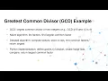 Short Summary algorithms and programming simple gcd